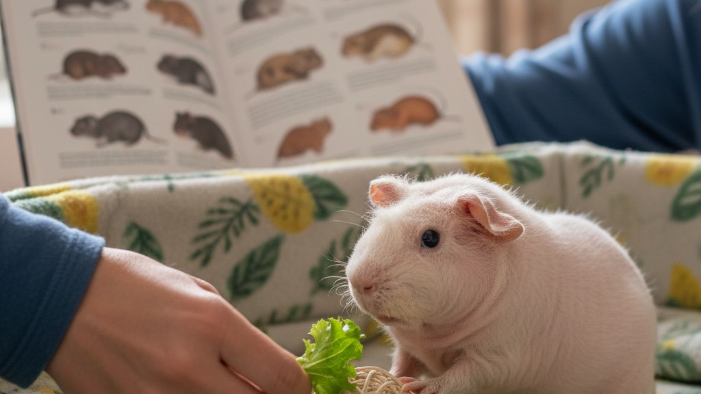 Comportamiento y personalidad de la Cobaya Skinny