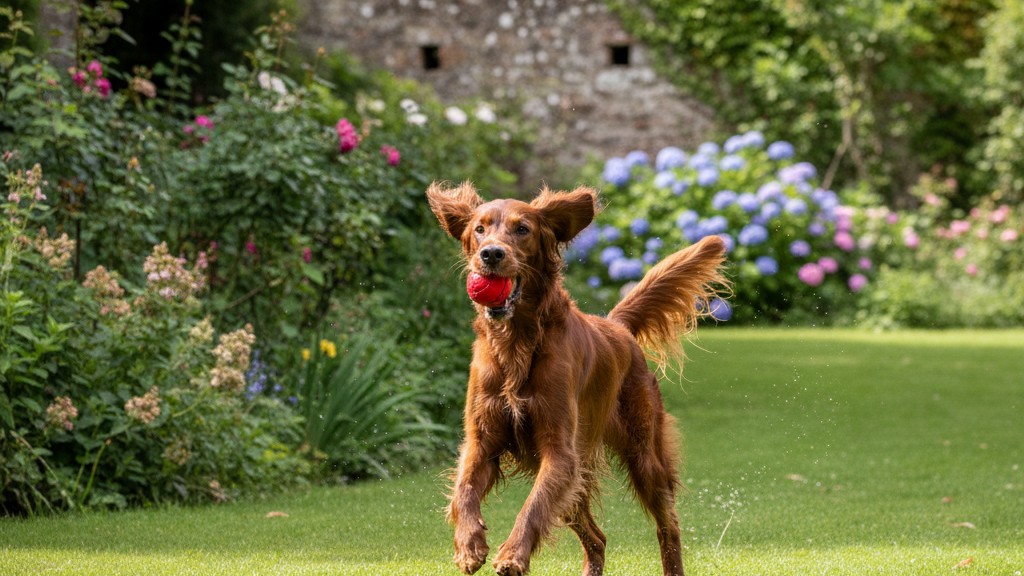 Temperamento y comportamiento del Setter Irlandés