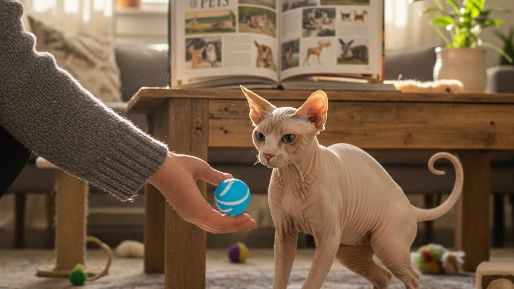 Comportamiento y carácter del Don Sphynx: un gato sociable y activo