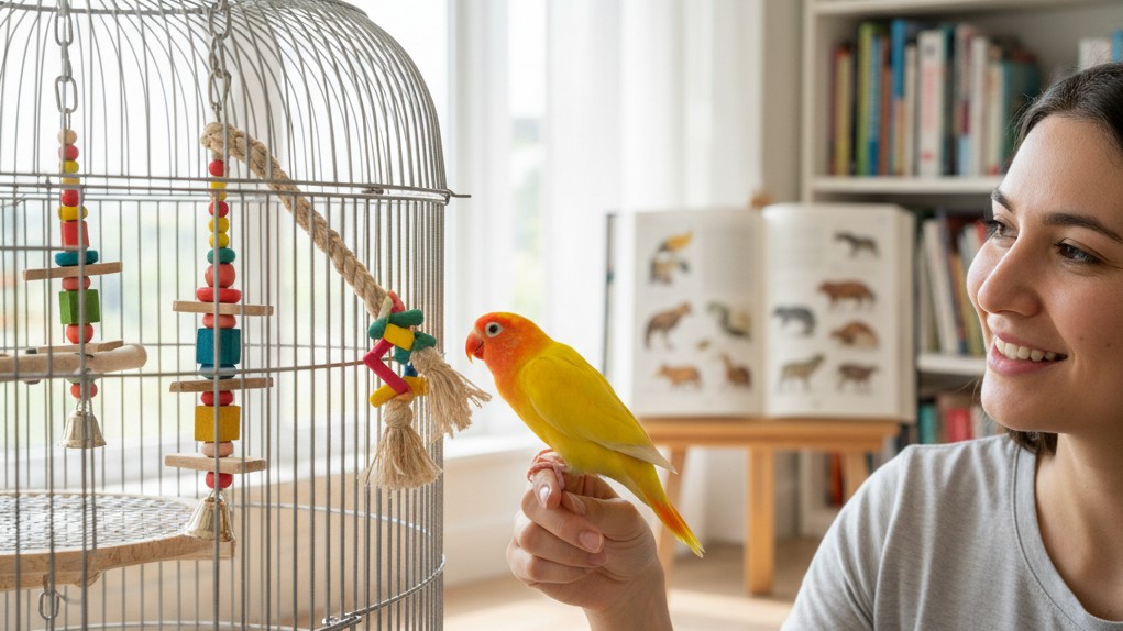 Personalidad y actividades ideales para Ninfa Lutino