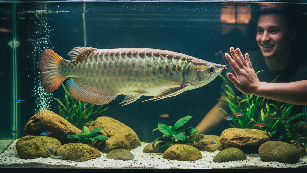 Temperamento y comportamiento típico de la Arowana