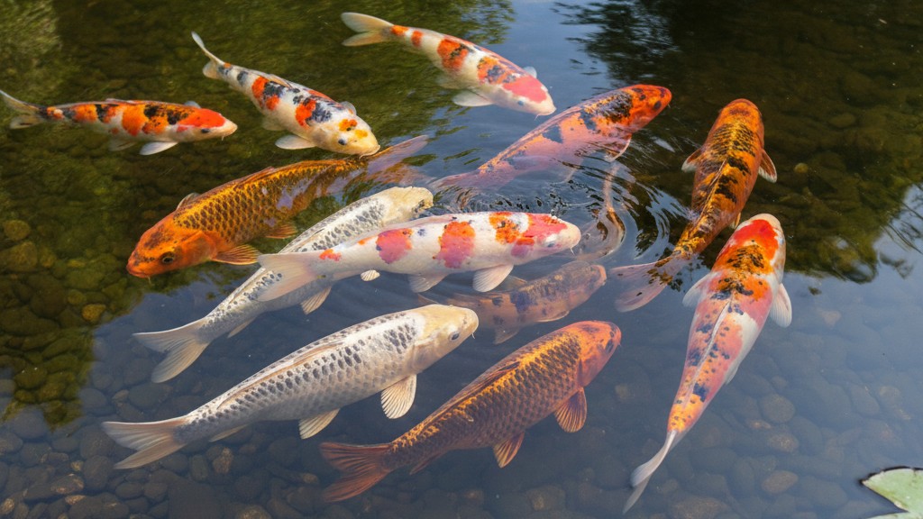 Comportamiento del pez Koi: temperamento y actividades recomendadas