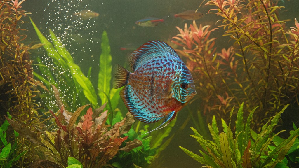 Temperamento y comportamiento del Pez Disco Heckel