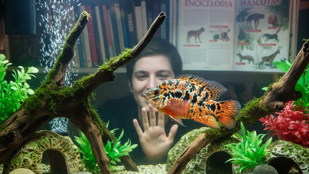 Carácter y comportamiento del pez Oscar en el acuario