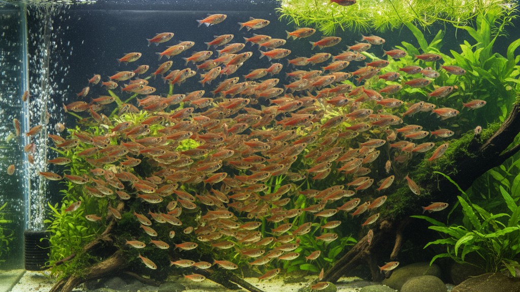 Temperamento y comportamiento típico del pez Rasbora