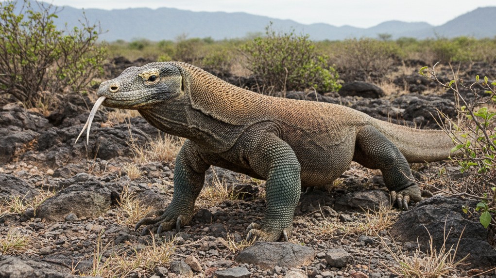 Comportamiento y temperamento típico del Dragón de Komodo