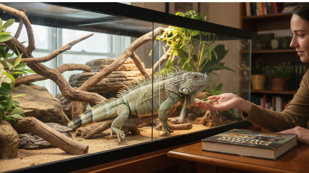 Comportamiento y temperamento de la iguana rinoceronte