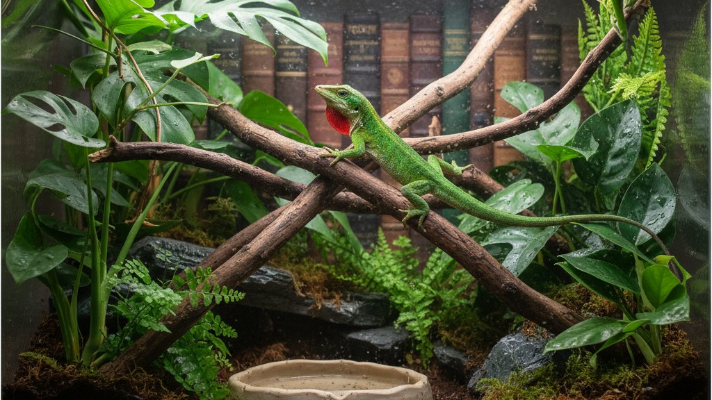 Comportamiento y temperamento típico del lagarto verde