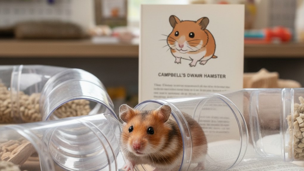 Comportamiento y temperamento típico del Hámster Campbells