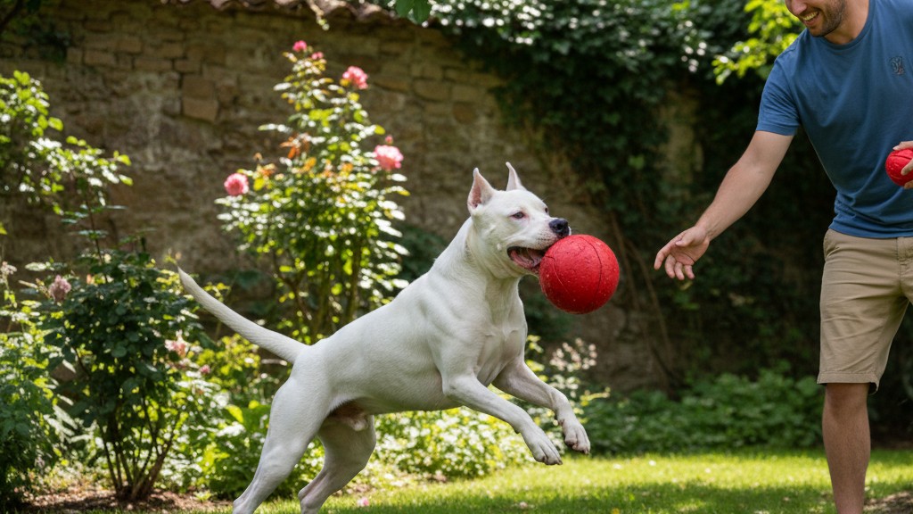 Comportamiento típico y adiestramiento del Dogo Argentino