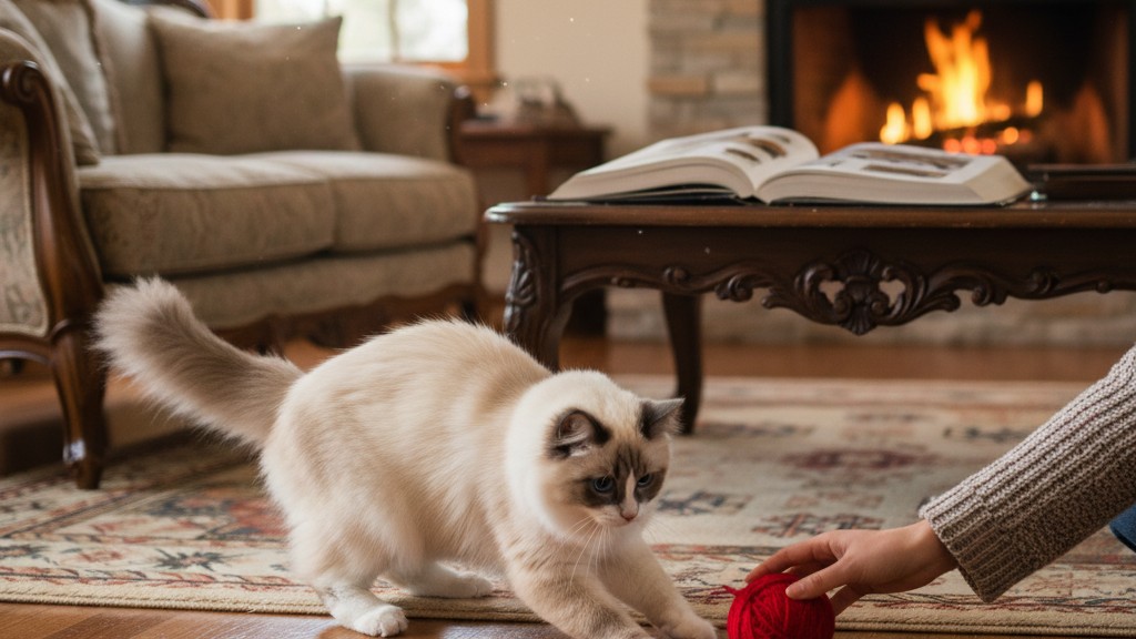 Temperamento y conducta típica del Sagrado de Birmania