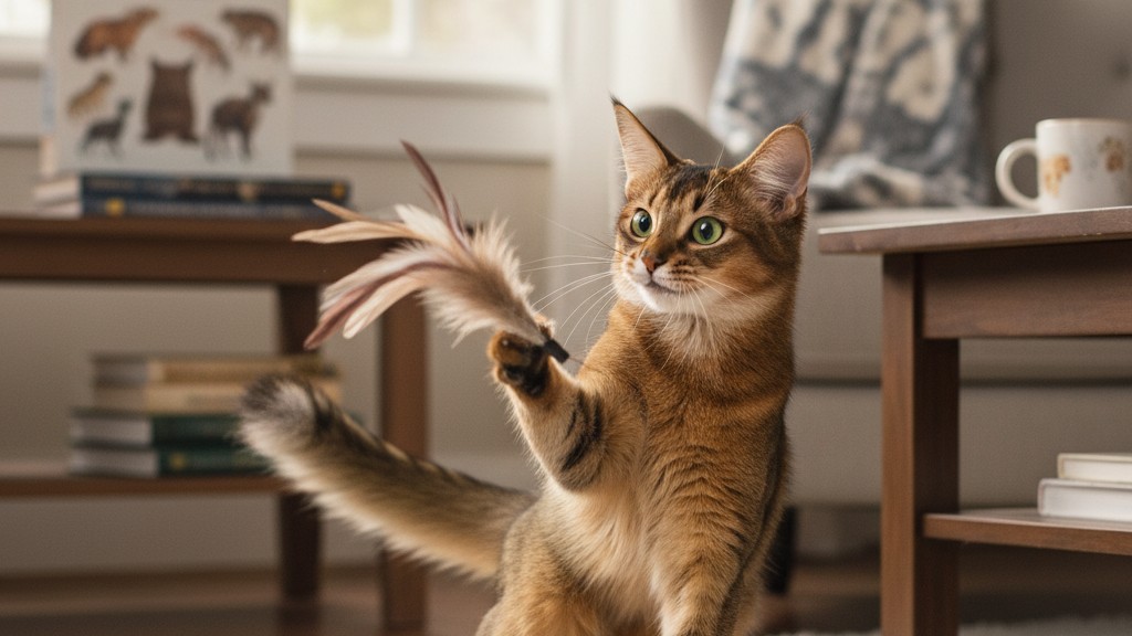 Comportamiento y sociabilidad del gato Somalí