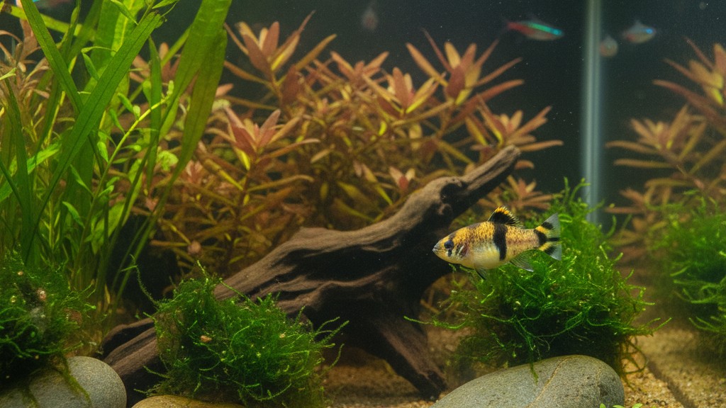 Comportamiento típico del Gobio abeja en el acuario