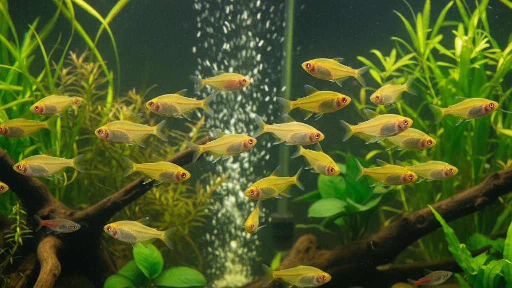 Comportamiento del Tetra limón: temperamento y socialización