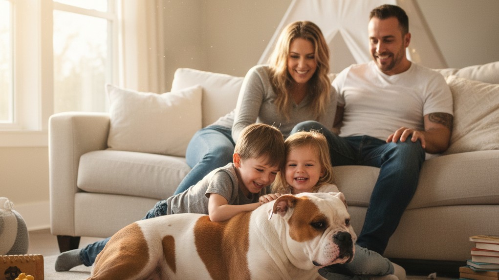 Consejos para la convivencia con un American Bulldog