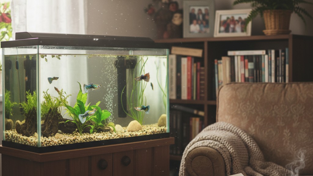 Convivencia ideal del guppy en casa y entorno familiar