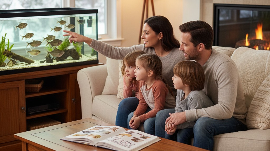 Adaptación y convivencia del pez hacha en el hogar