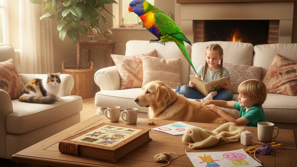 Consejos para convivir con un Loro Arcoíris en casa