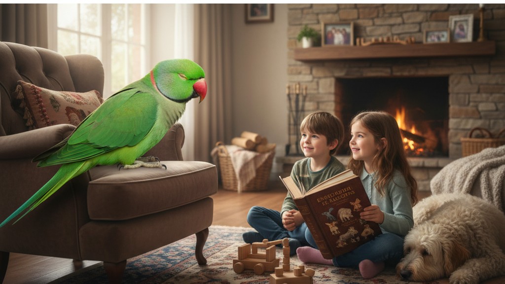 Consejos para la convivencia con un Periquito de Collar Rojo