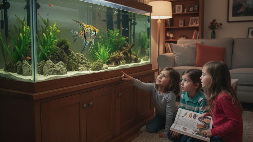 Consejos para la convivencia con tu Pez Ángel Leopardo en casa