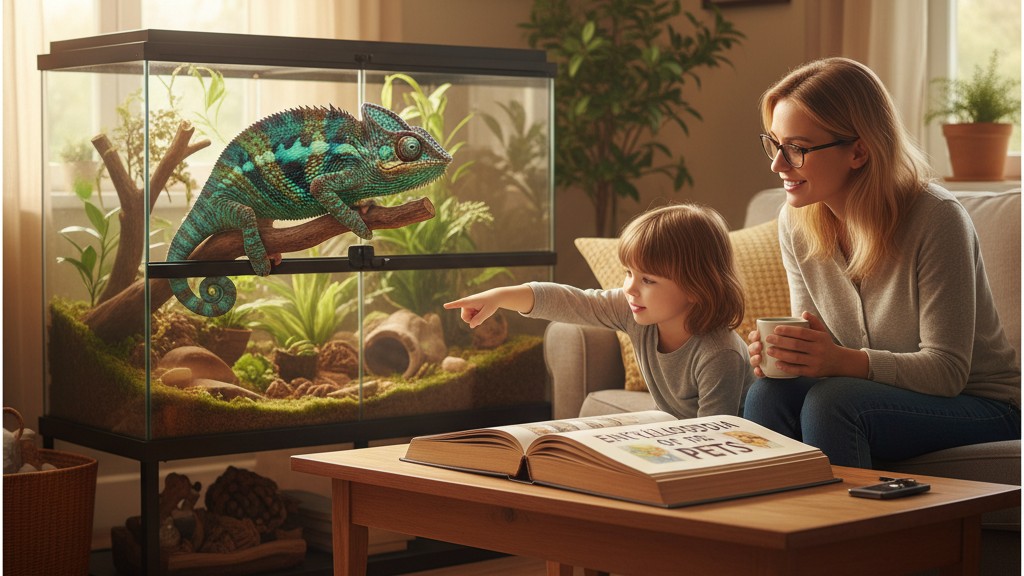 Consejos para una convivencia armoniosa con tu Camaleón de Madagascar