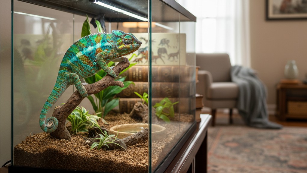 Cómo convivir con un Camaleón de Panther en casa