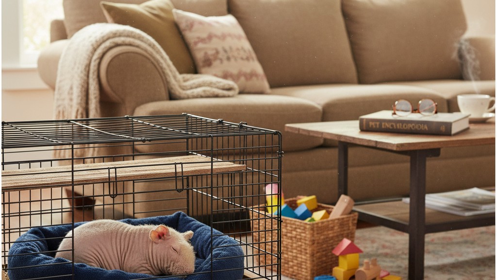 Cómo convivir con una Cobaya Skinny en casa