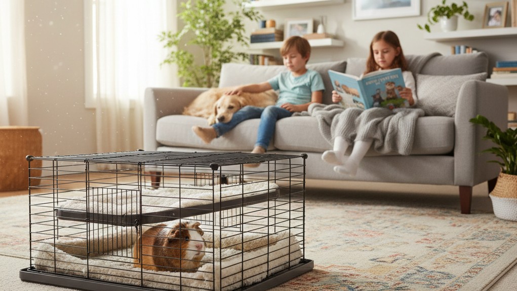 Consejos para la convivencia con una Cobaya Coronet en casa