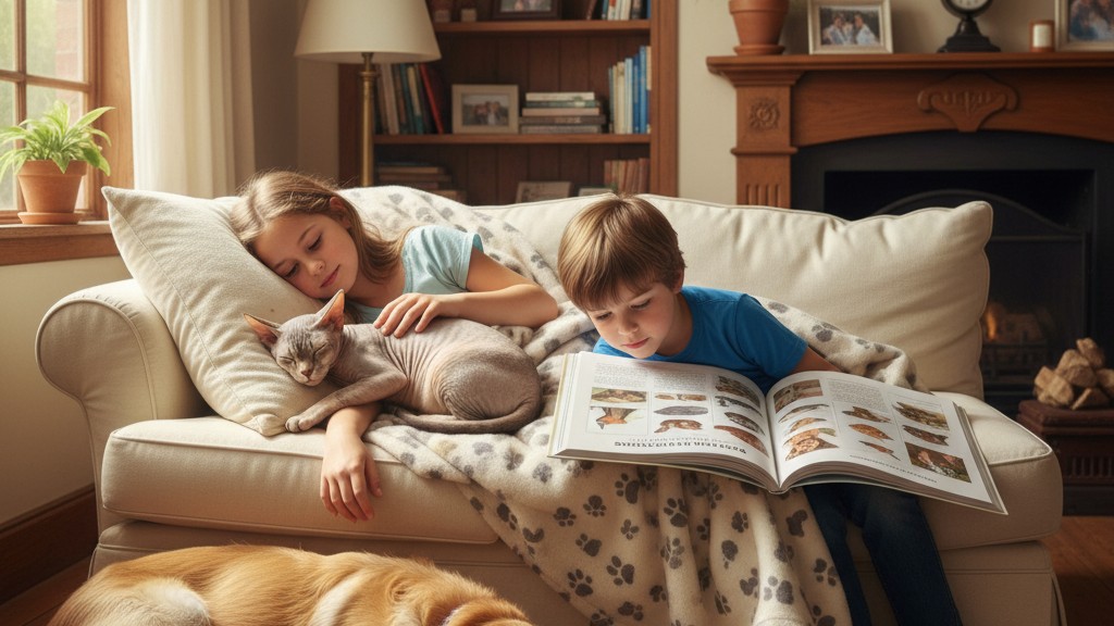 Consejos para la convivencia con un gato Minskin