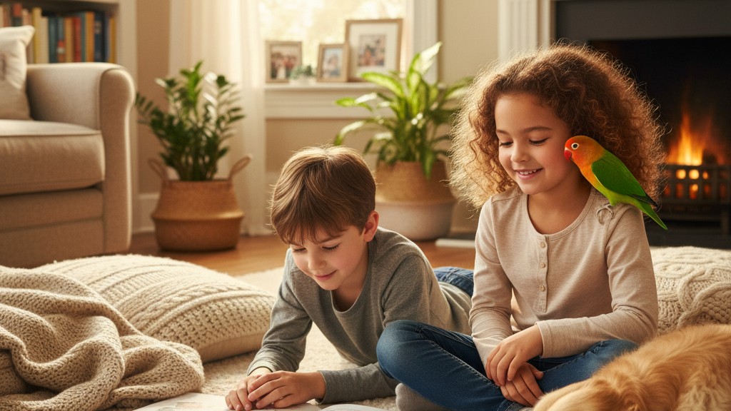 Consejos para una buena convivencia con tu Agapornis Cabeza Naranja