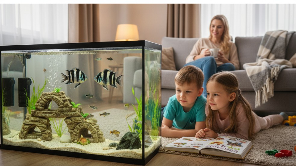 Consejos para una buena convivencia con cíclidos convictos en casa