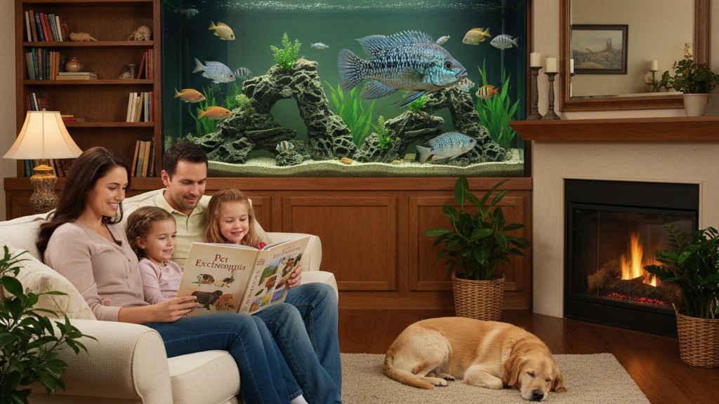 Consejos para la convivencia con cíclidos Jack Dempsey en casa