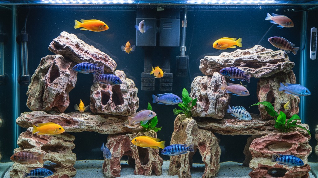 Claves para la convivencia del cíclido Mbuna en casa