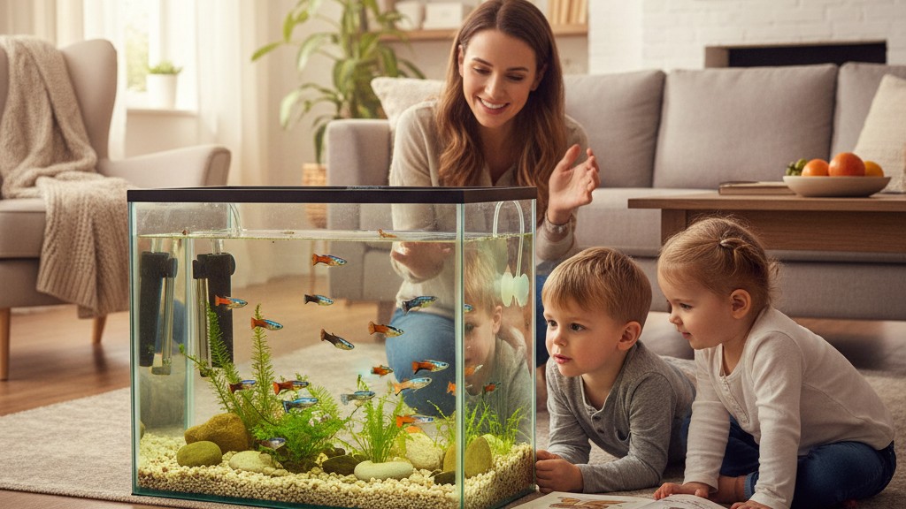 Cómo integrar al guppy Endler en tu hogar y familia