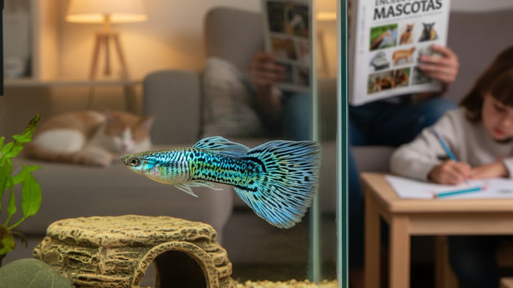 Consejos para la convivencia del pez Guppy Cobra en casa