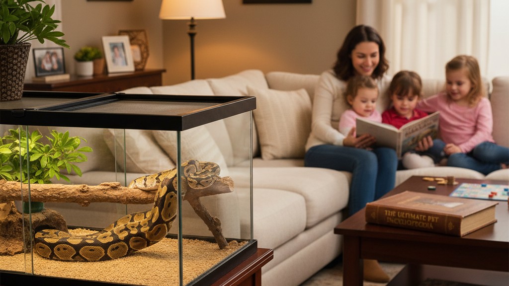 Consejos para convivir con una culebra real en casa