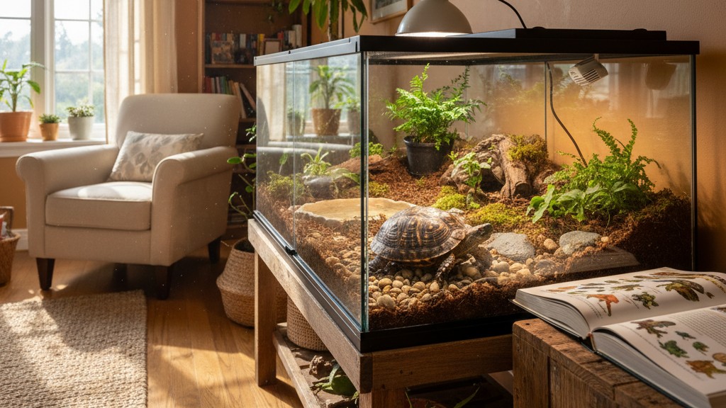 Consejos para la convivencia con tu tortuga de caja en casa