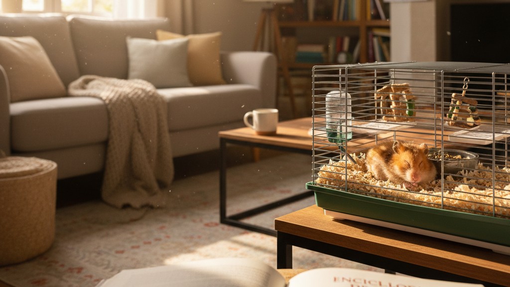 Integración del Hámster Dorado en el hogar y familia