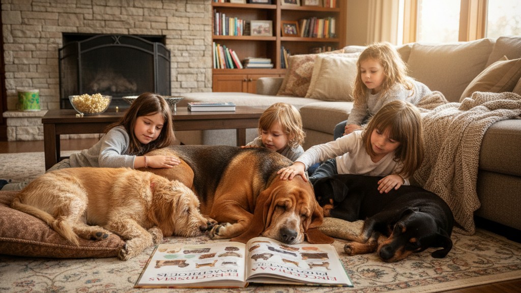 Consejos para una buena convivencia con un Bloodhound