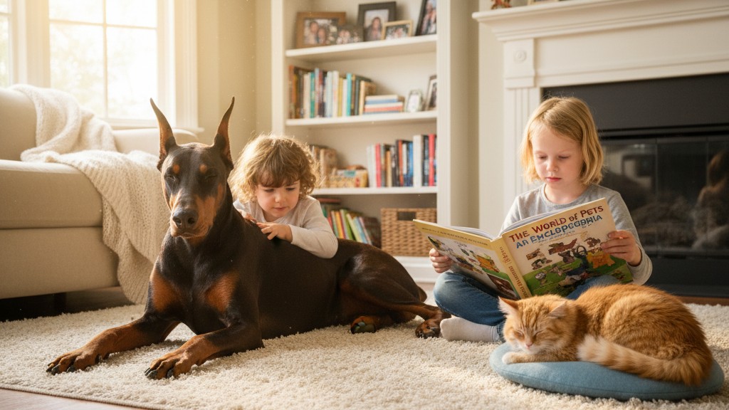 Consejos para una convivencia armoniosa con un Doberman en casa