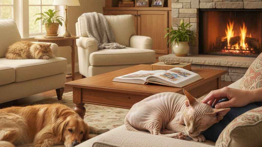 Claves para una buena convivencia con tu Peterbald en casa