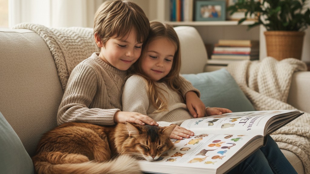 Consejos para la convivencia con un gato Somalí en casa