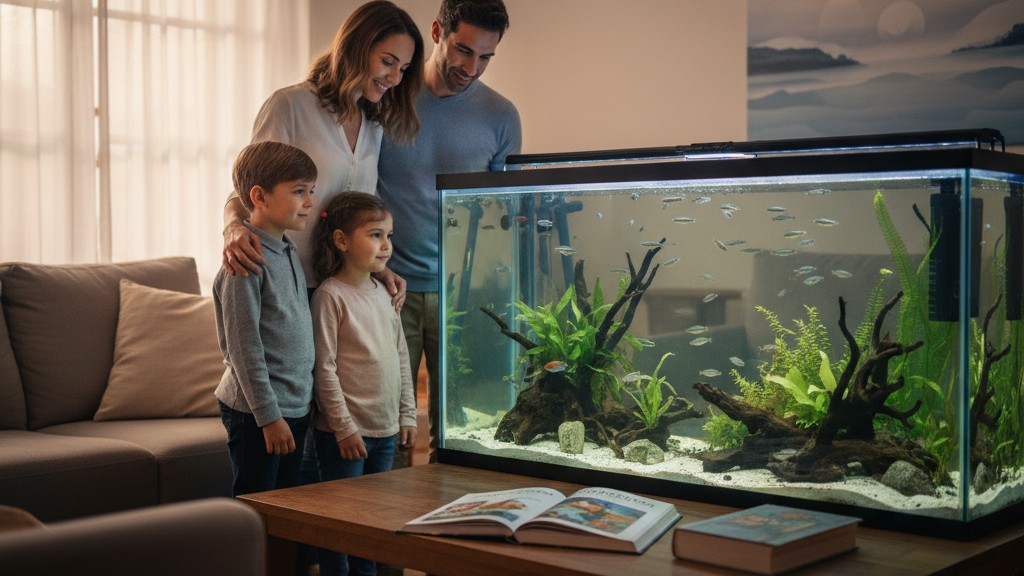 Cómo integrar el pez lápiz en tu hogar y entorno familiar