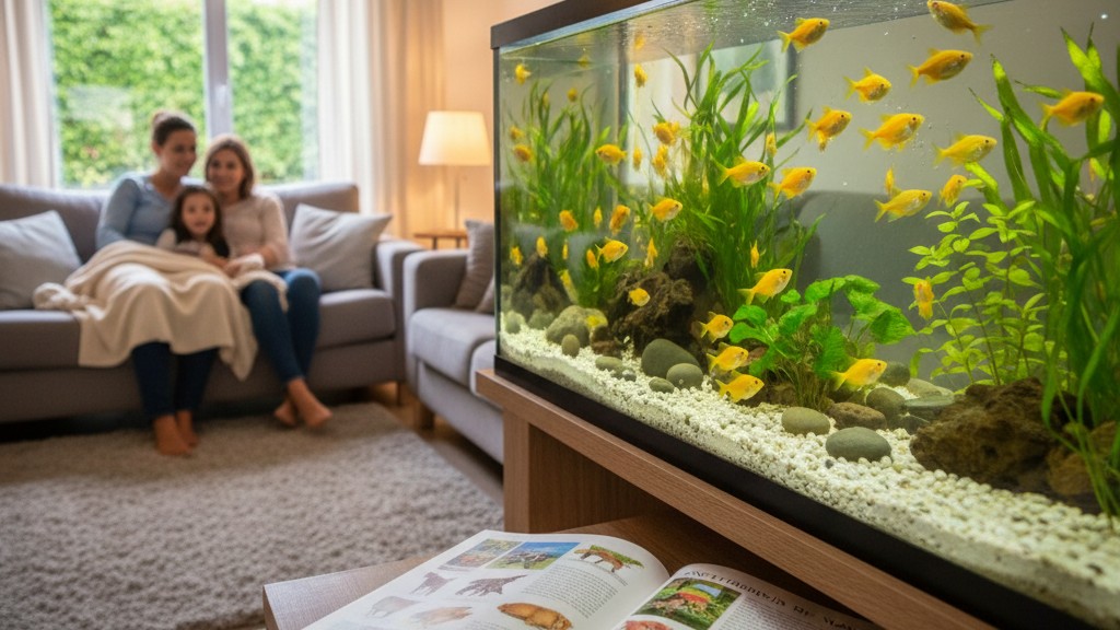 Convivencia del Tetra limón: adaptación y entorno ideal en casa