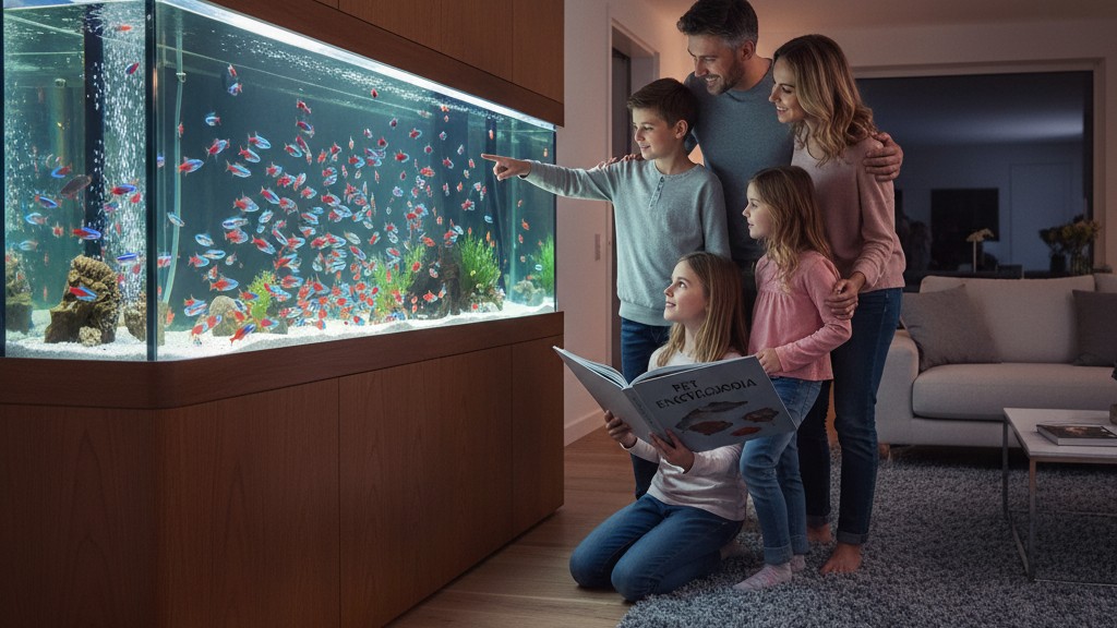 Integración del neón cardenal en el hogar y con otras mascotas