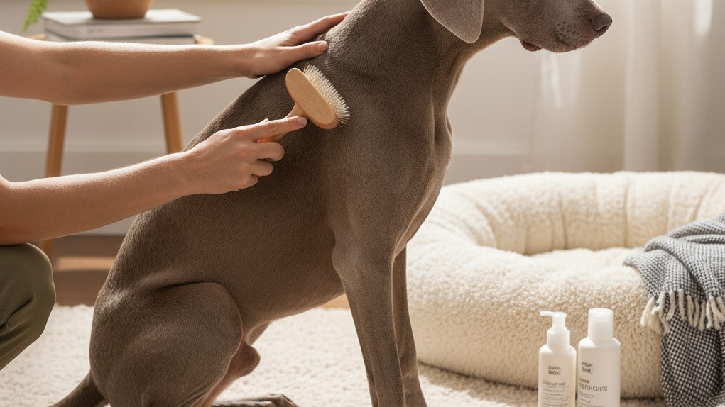 Cuidados básicos para el Weimaraner: higiene, ejercicio y bienestar