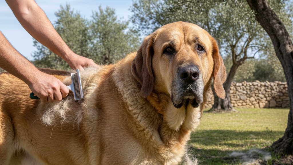 Cuidados básicos para mantener al Mastín Español en óptimas condiciones