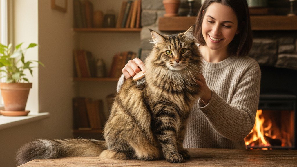 Rutina de higiene y bienestar para el Bosque de Noruega