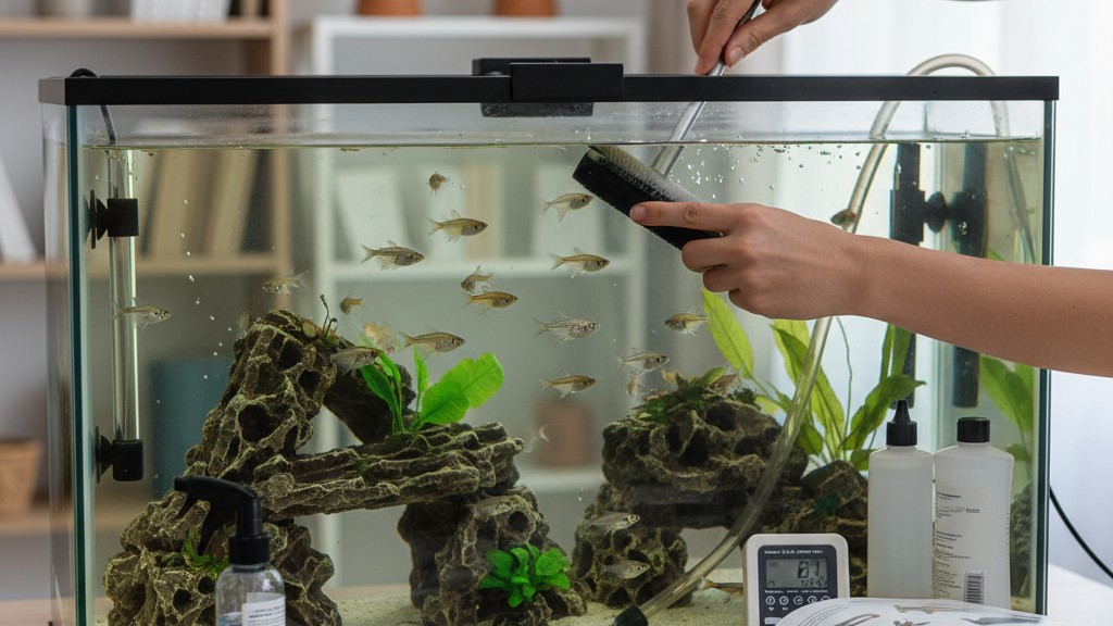 Cuidados básicos y mantenimiento para el pez cristal indio