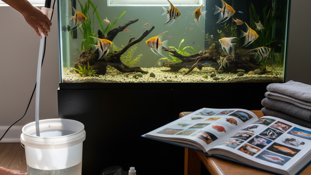 Cuidados básicos para el Escalar: higiene y ambiente óptimo